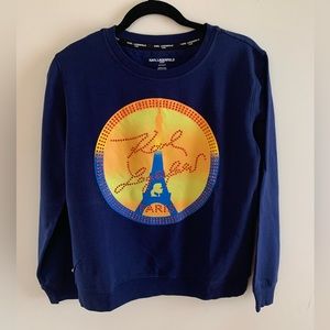 Karl Lagerfeld top size small